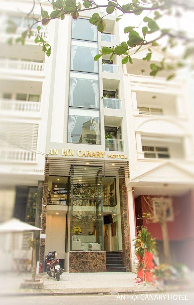 An Hoi Canary Hotel Дананг Экстерьер фото